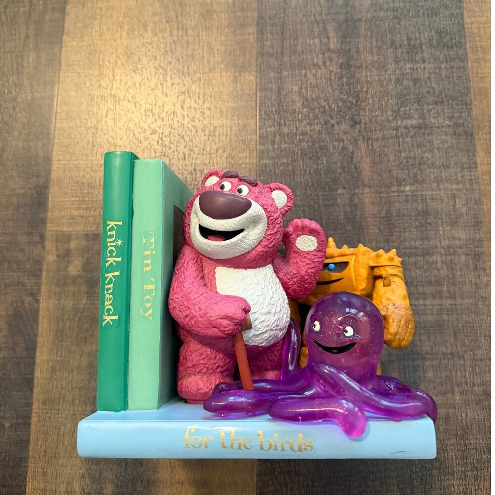 Rare Disney Store TOY STORY 3 Villains Lotso Bookend